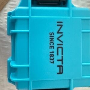 Invicta Bright Blue Storage Case